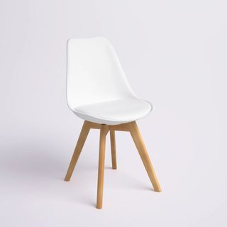 Hermina Polyurethane Upholstered Side Chair